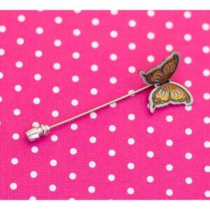 Reed and Barton's Vintage Little Butterfly Stick Pin - P24